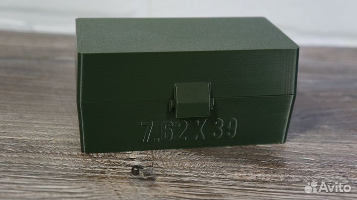 Кейс Ammobox Kalashnikov для 50 патронов 7.62х39