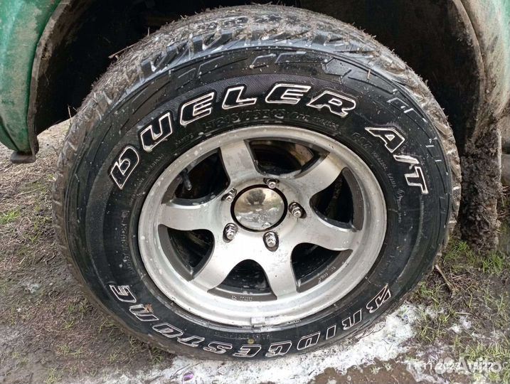 Литые диски r15-7jj-13 на УАЗ, соболь, ниву