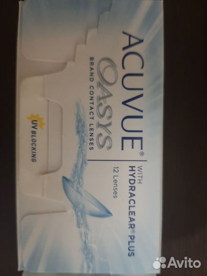 Линзы контактные acuvue oasys двухнедельные 2