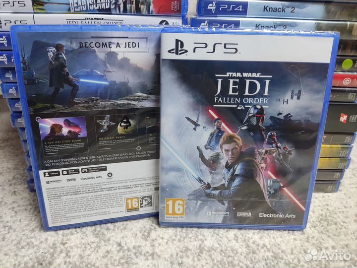Star Wars: Jedi Fallen Order PS5 диск