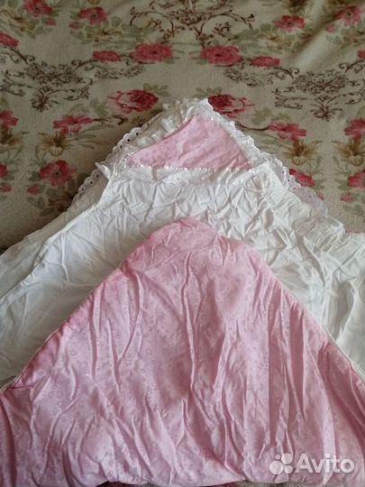 Комплект на выписку для девочки зима