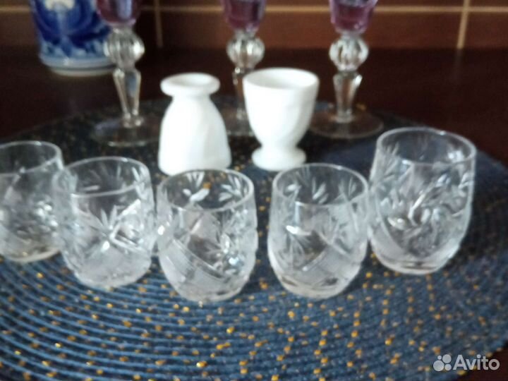 Фужеры, стопки, пошотницы