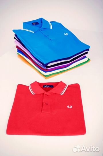 Красное поло Размер S