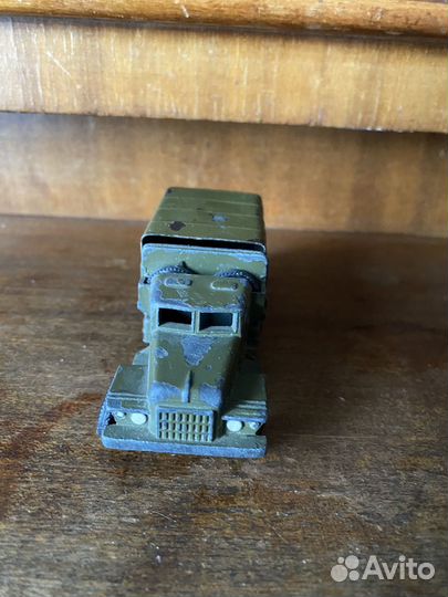 Машинка ретро игрушка СССР военная