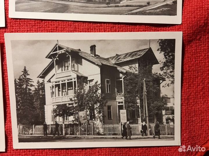 Почтовые карточки 1950е г./4шт. Город Трускавец