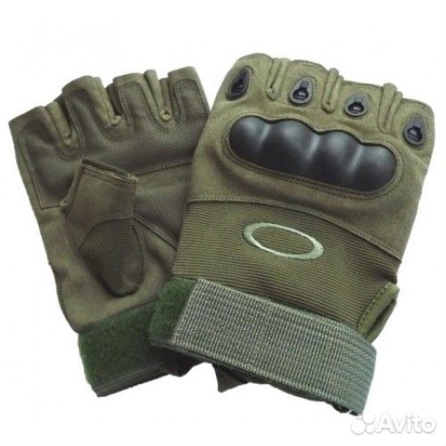 Перчатки тактические беспалые oakley (окли)