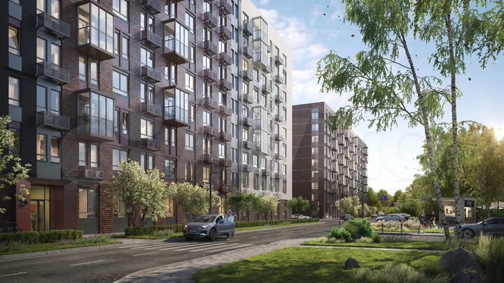 Квартира-студия, 26,8 м², 6/9 эт.