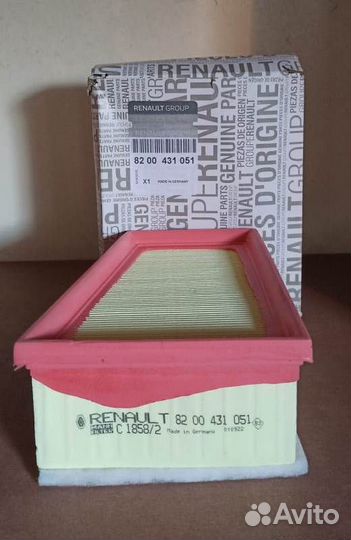 Фильтр воздушный LADA Largus (двигатель K4M) 16кл