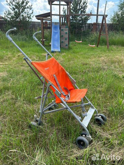 Прогулочная коляска трость бу