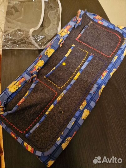 Матрас-чехол на комод с карманами. Для пеленания