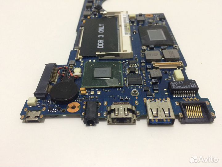 Материнская плата Samsung NP530U3B неисправная