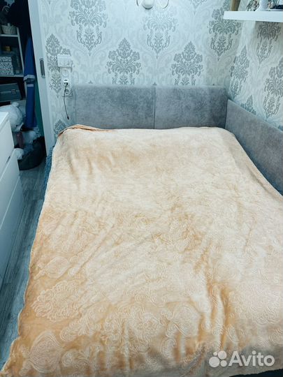 Покрывало бархат с рисунком