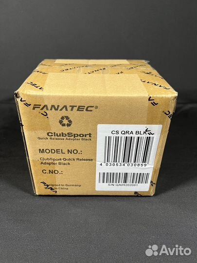 Fanatec Quick Release Adapter. Новый. В Наличии