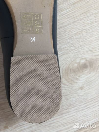 Туфли на девочку 34 размер