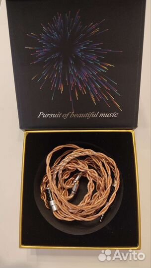 Кабель cema MS series 4.4 mmcx 22AWG 7N медный