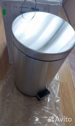 Контейнер с откидной крышкой 12л Страпатс Икеа