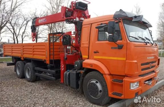 КАМАЗ 65115-3094-48 с КМУ, 2024