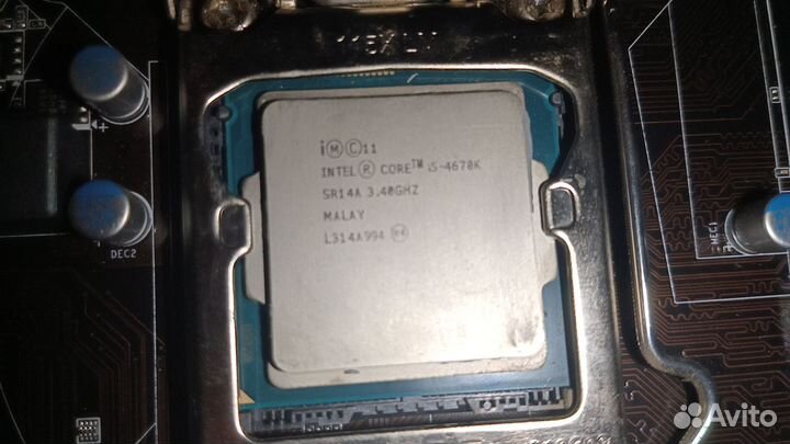 Комплект материнская плата с процессором i5-4670К