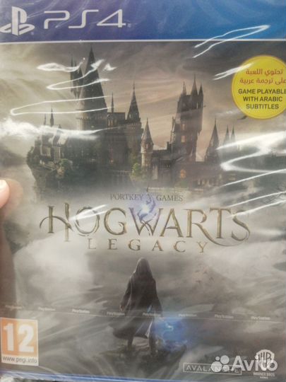 Hogwarts legacy ps4 диск новый русская версия