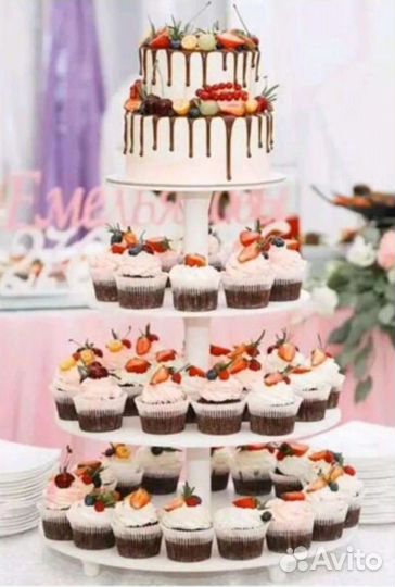 5-ти ярусная подставка под торт и капкейки