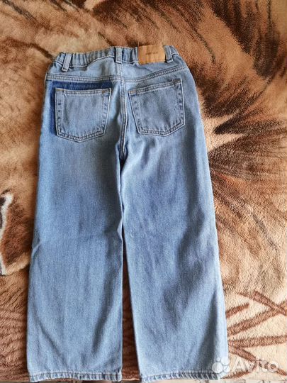 Джинсы zara для девочки 116