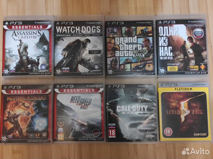 Игра sony ps3 resident evil GTA 5 одни из нас