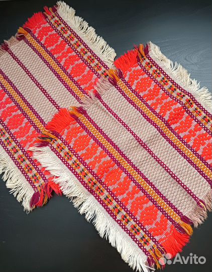 Салфетки советских времён 2 шт 80 гг