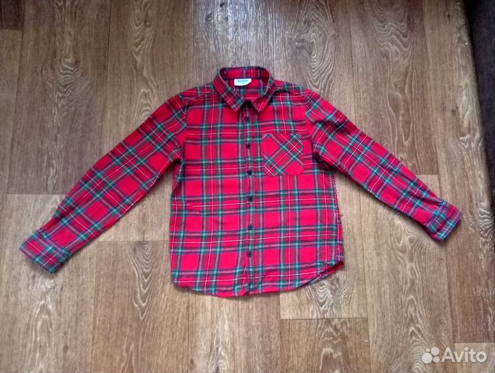 Рубашка для мальчика 134