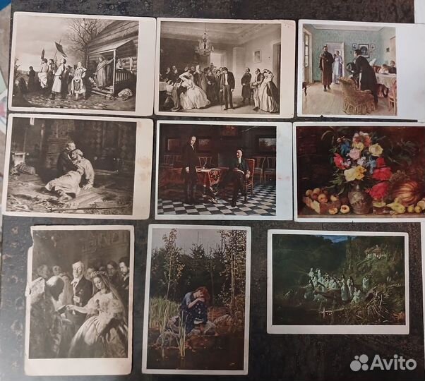 Открытки. Картины. Репродукции. Художники