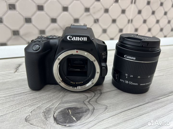 Canon eos 250d kit 18 55mm is stm