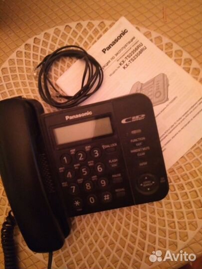 Проводной телефон panasonic KX-TS2356RU Малайзия