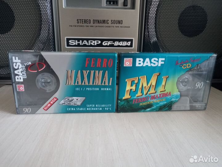 Аудиокассеты basf 2 шт