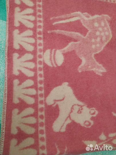 Детское одеяло шерстяное, для выписки, на выписку