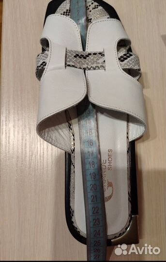 Шлепанцы женские натуральная кожа