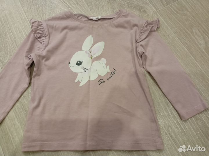 Вещи пакетом для девочки 86 92