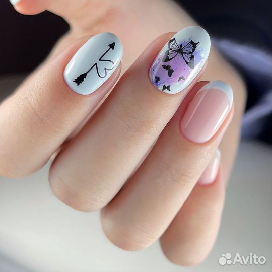 Курсы маникюра. Современные дизайны с закреплением