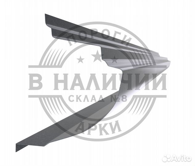 Ремонтный порог правый Chevrolet Rezzo