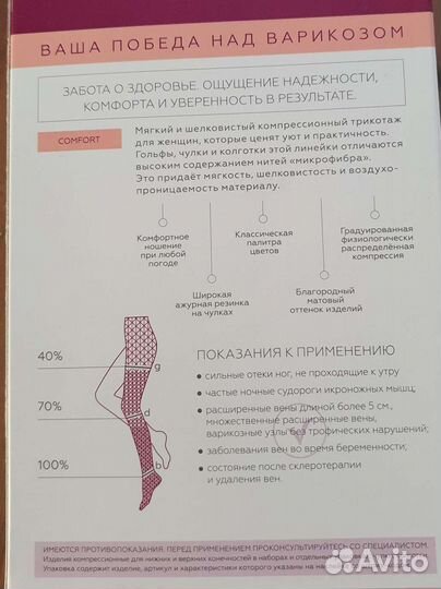 Кампрессионные колготки