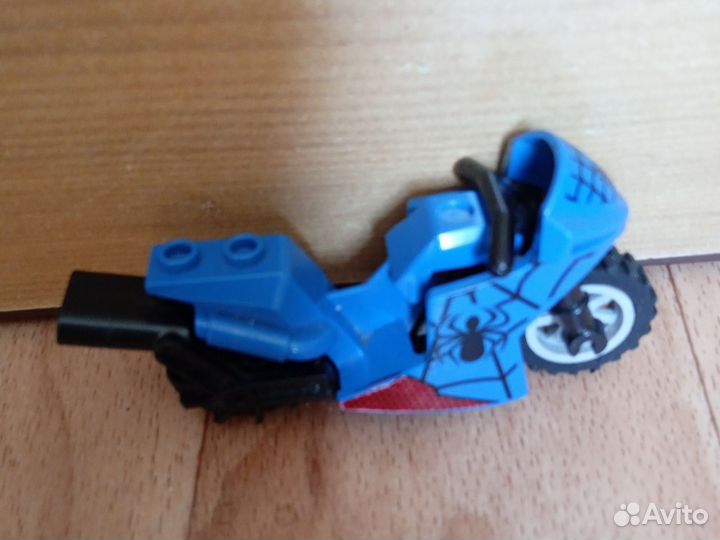 Лего мотоцикл spider Man