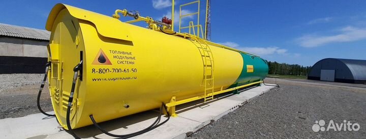 Контейнерная АЗС для нужд предприятия