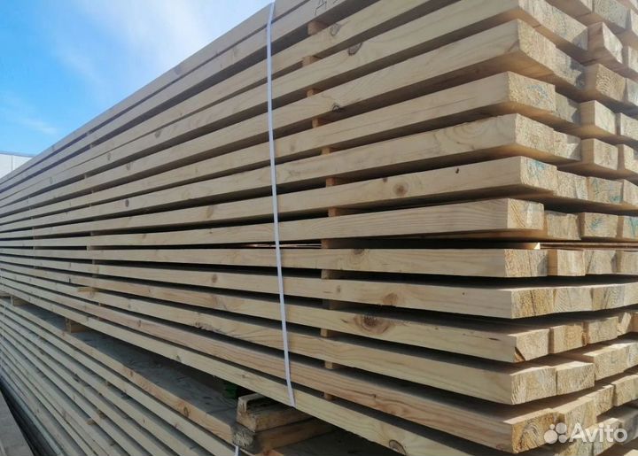 Обрезная доска 2 сорт доставка