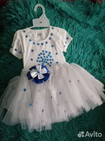 Костюм снежинки