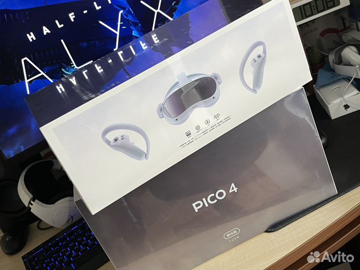 Шлем виртуальной реальности pico 4 новый