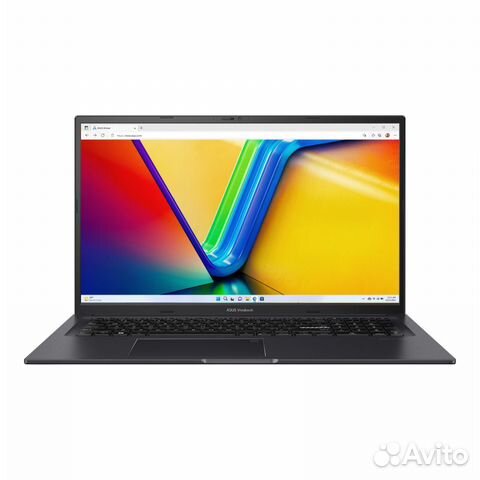 Ноутбук Asus VivoBook 17.3" K3704VA-AU100 (IntelCore i5 13500H/8GB/512GB SSD/W11) Indie Black