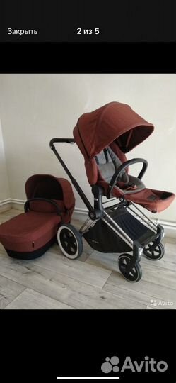 Коляска 3 в 1cybex priam 3