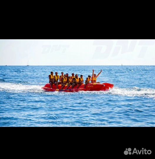 Надувной банан дубль 18мест