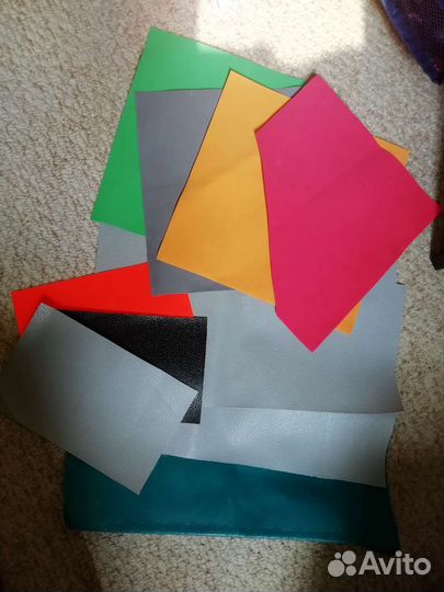 Фоамиран и кожзам