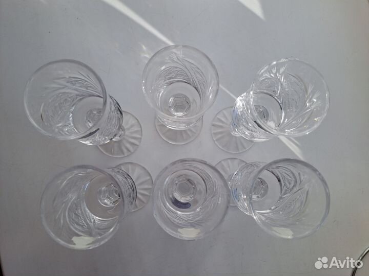 Рюмка на ножке хрусталь СССР