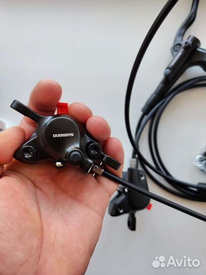 Гидравлические тормоза shimano MT200