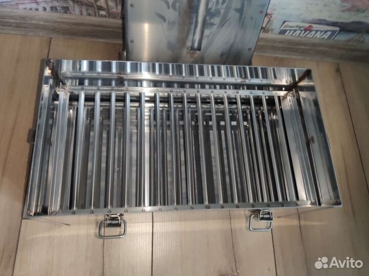 Коптильня из нержавейки толстостенная